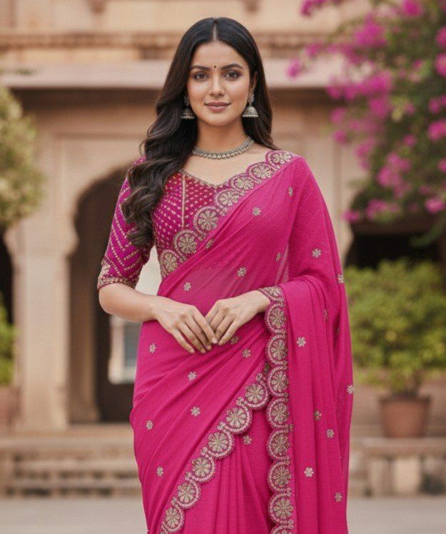 Georgette saree